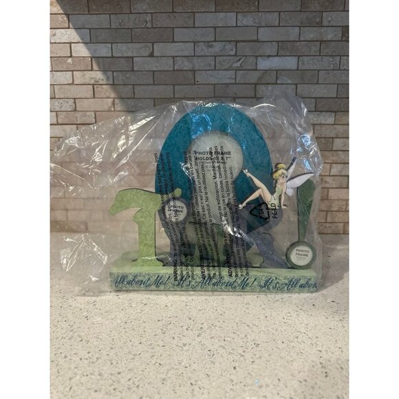 Disney Picture Frame - Tinker Bell Words - It's All About Me - 5''‎ X 7'' - Picture 1 of 2
